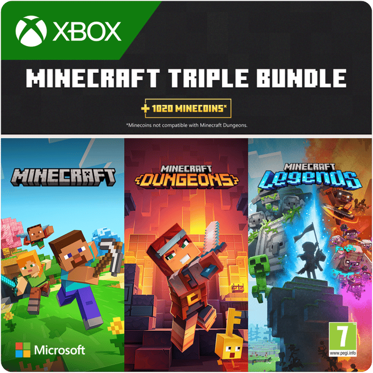 Minecraft Triple Bundel