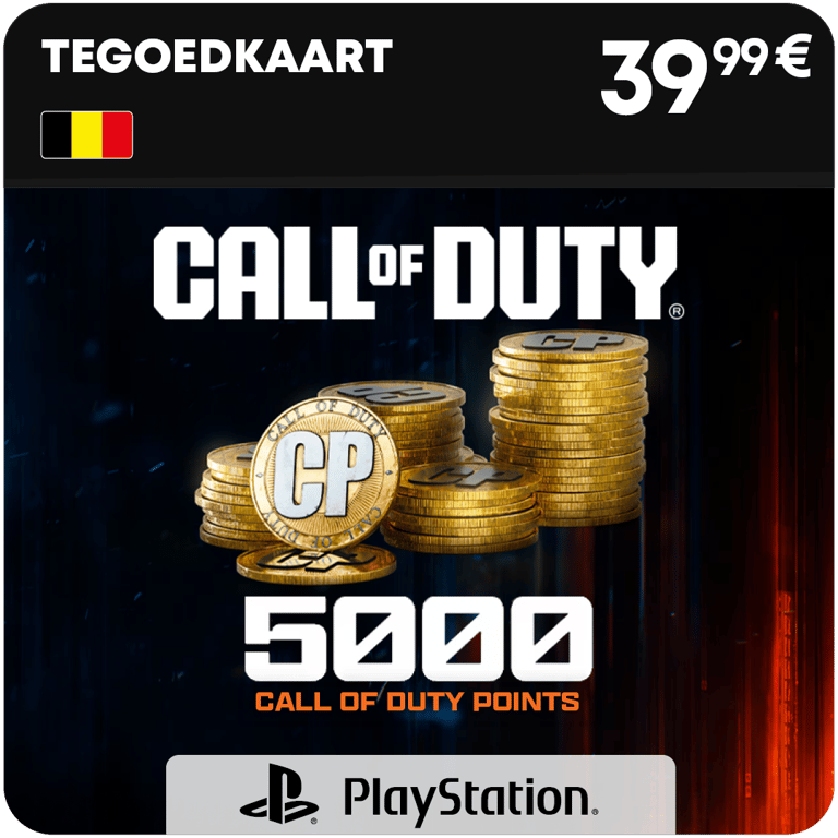 5000 CoD Points (tegoed)