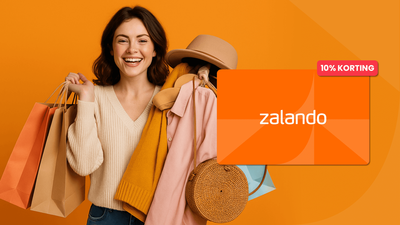 Tijdelijke actie: 10% korting op de Zalando cadeaubon