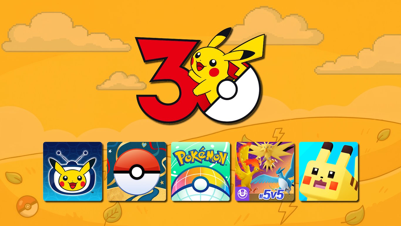 Vier 30 jaar Pokémon met leuke mobiele Pokémon-apps