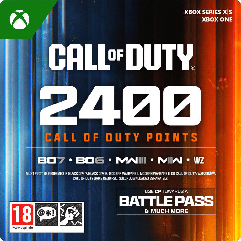 2400 Call of Duty Points