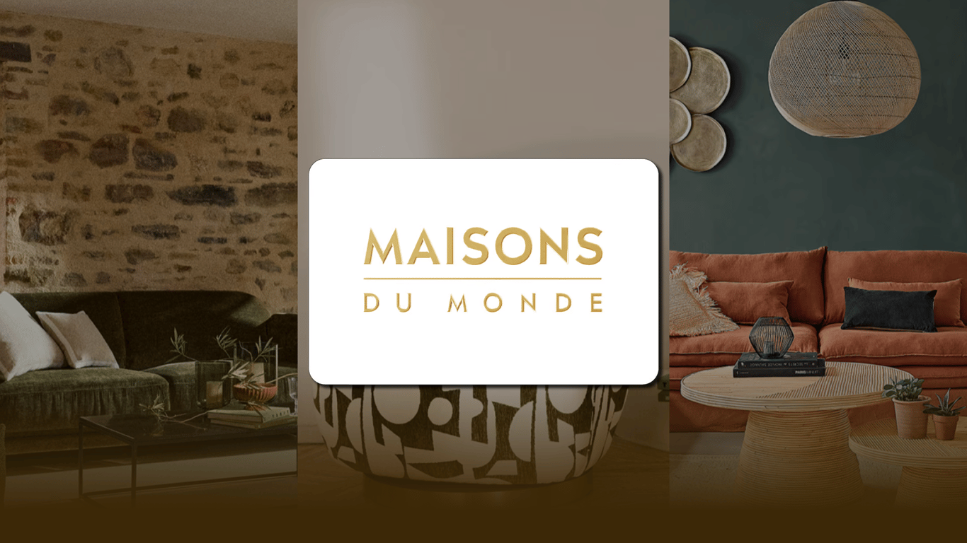 De Maisons du Monde cadeaubon als origineel cadeau