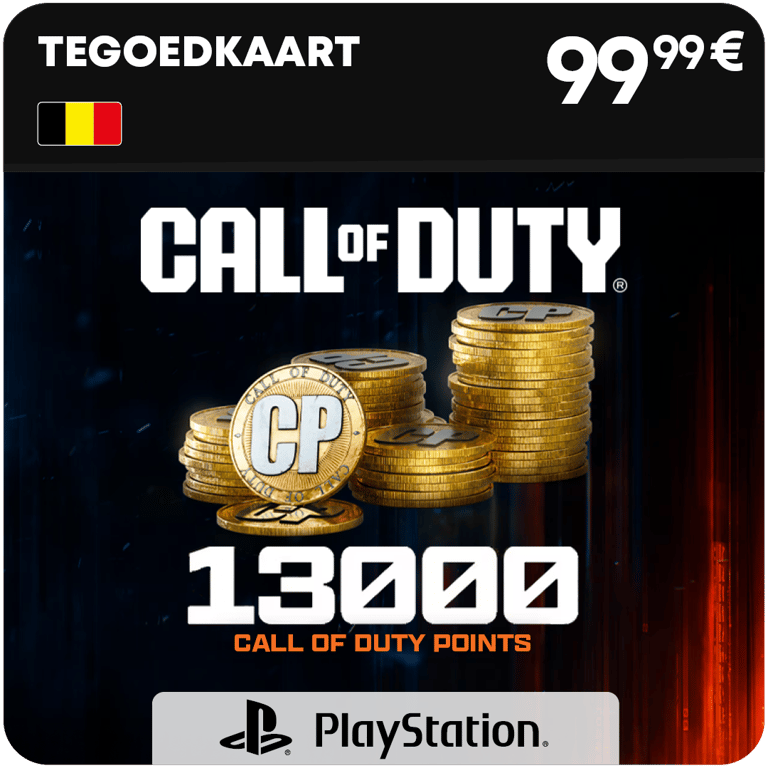13.000 CoD Points (tegoed)