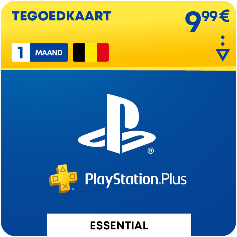 PlayStation Plus Essential - 1 maand (tegoed)