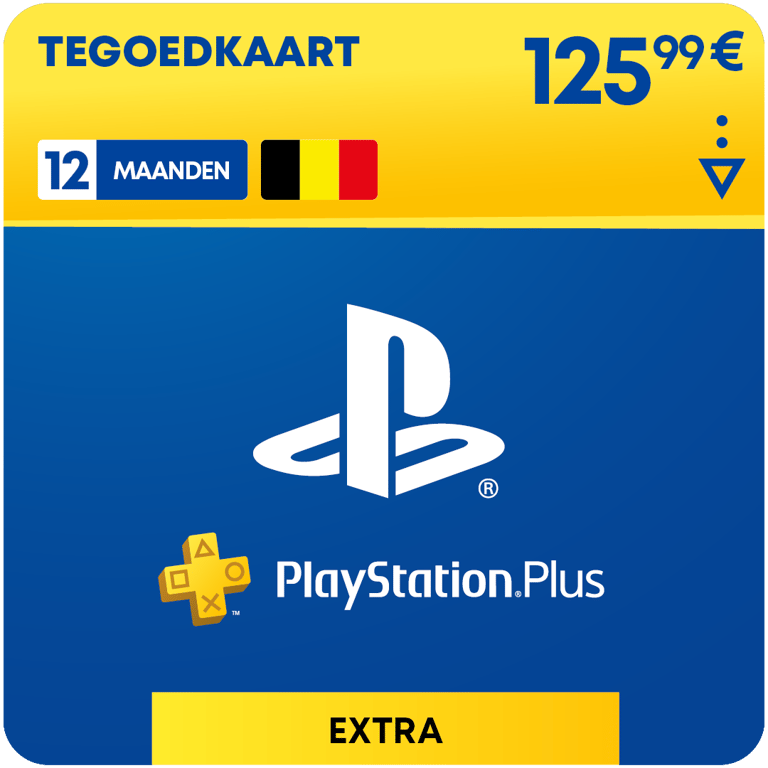 PlayStation Plus Extra - 12 maanden (tegoed)