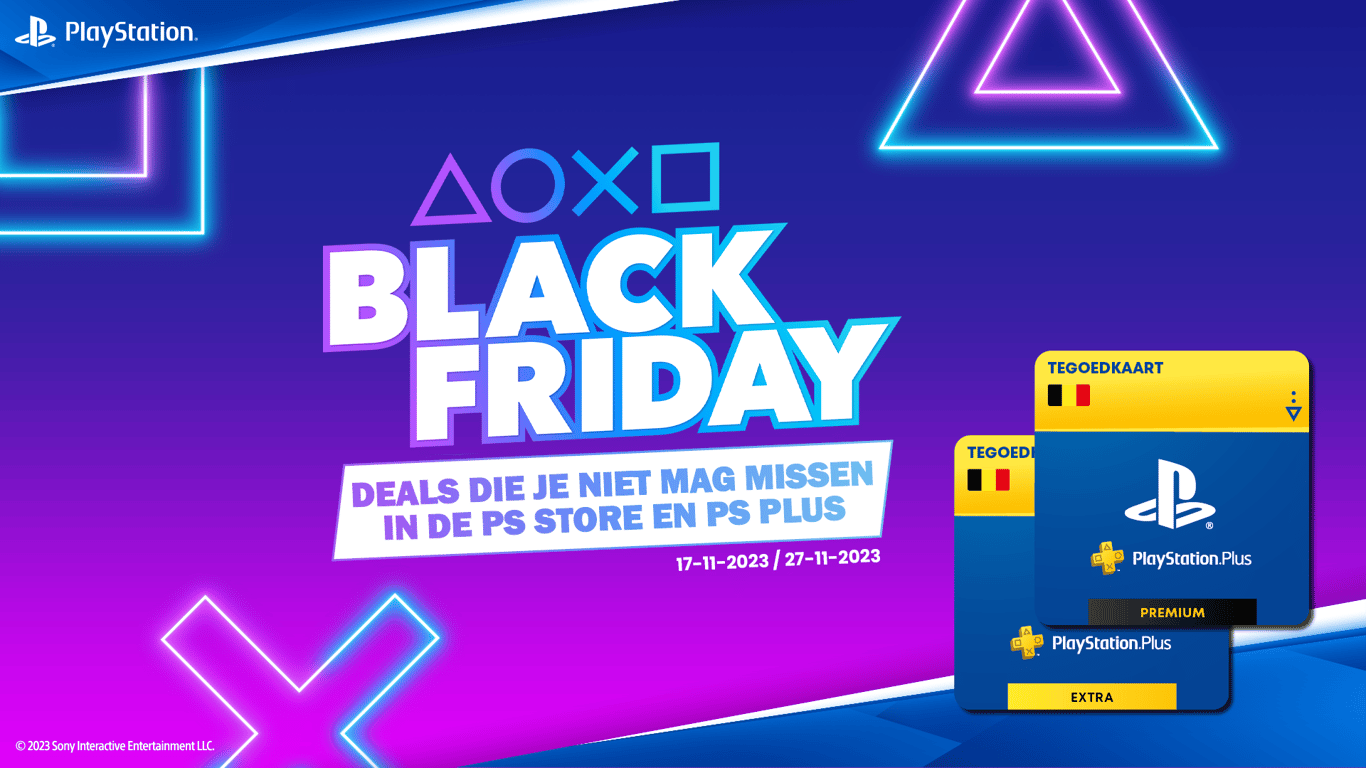 Bespaar tot 30% op PS Plus met de PlayStation Black Friday deals