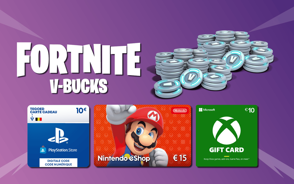 Fornite V-Bucks kaarten niet beschikbaar
