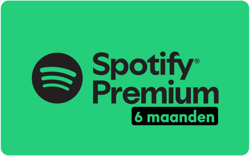Spotify Premium - 6 maanden