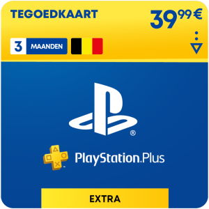 PlayStation Plus Extra - 3 maanden (tegoed)