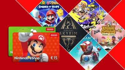 Koop de leukste Switch games met de Nintendo eShop kaarten