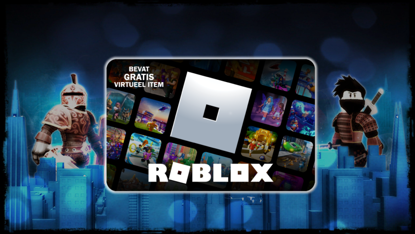 Roblox Gift Card 10 Euro Tegoed + Virtueel Item (België)