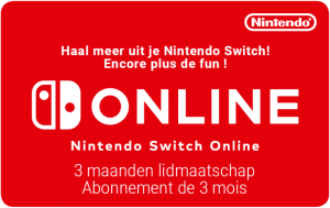Nintendo Switch Online Abonnement - 3 maanden
