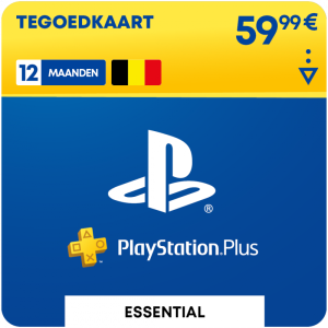 PlayStation Plus Essential - 12 maanden (tegoed)