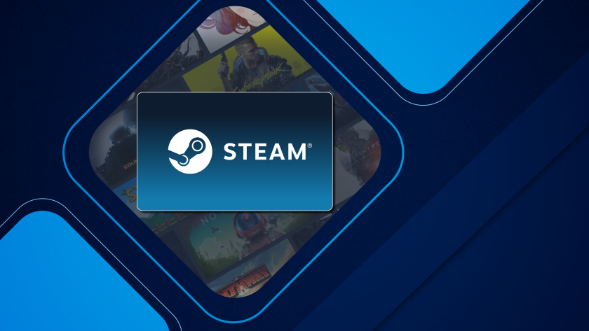 Cadeau voor hem nodig? Verwen hem met een Steam gift card!