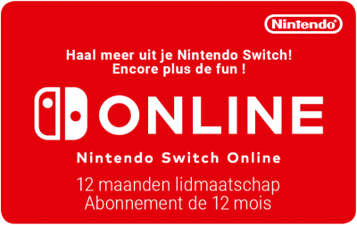 Nintendo Switch Online 12 maanden