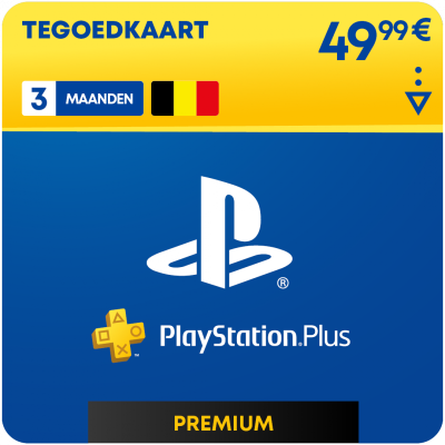 PlayStation Plus Premium - 3 maanden (tegoed)